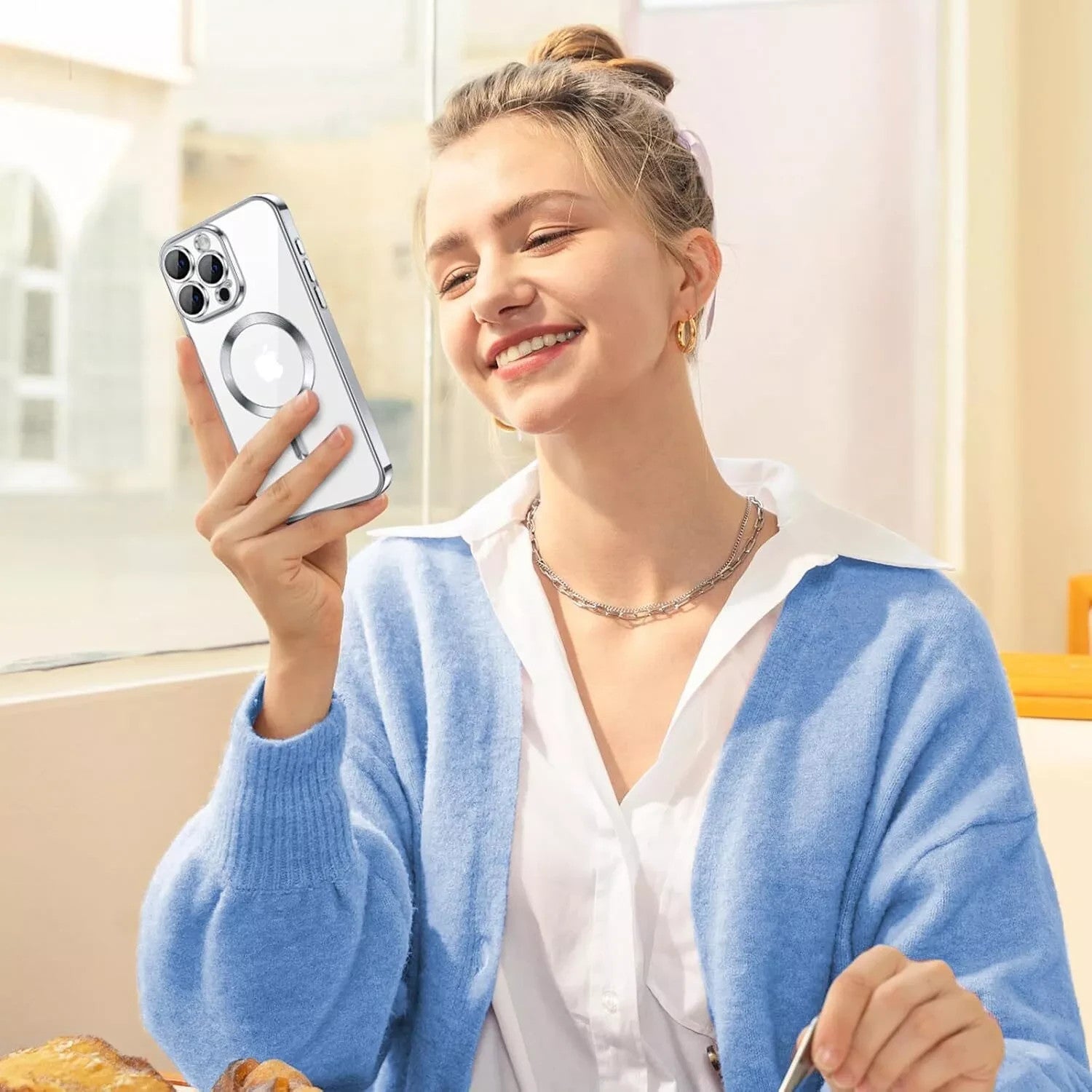 Lens Glass + Magsafe Case for Iphone 17 Pro Max 16 Pro 16E 15 plus 14 13 12 SE 7