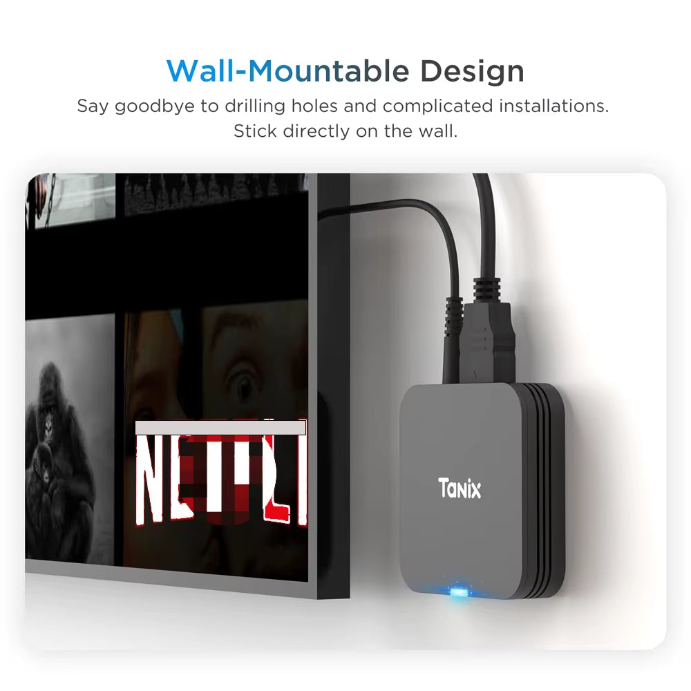 TX1 Android 10 TV Box 2.4G WIFI 4K HDR 3D 8GB 16GB Allwinner H313 Quad Core Global Media Player DC 5V/2A