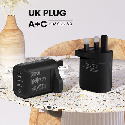 For Iphone 15 16 Pro Max Samsung Fast Charging 22.5W USB-C PD Plug Charger Cable