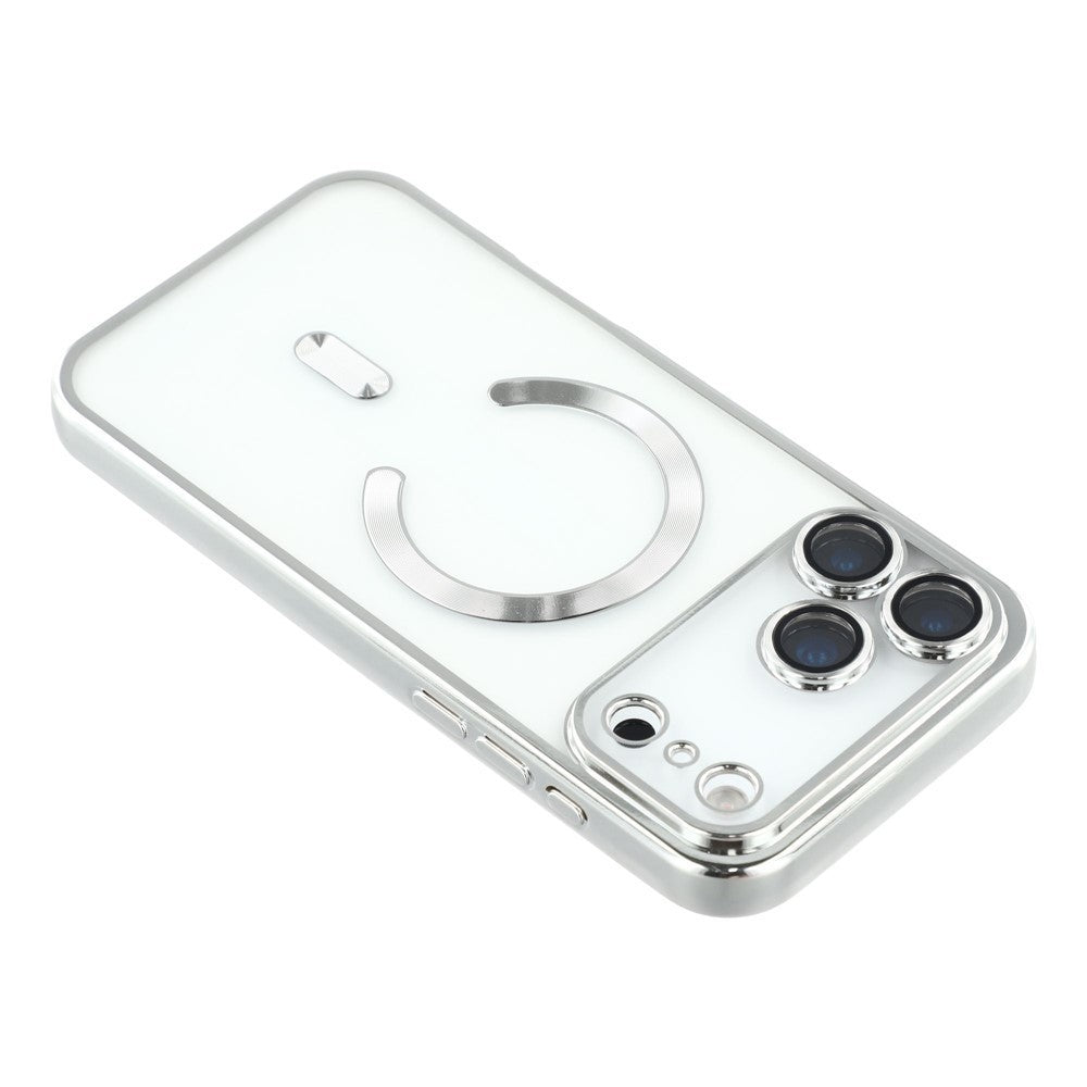Lens Glass + Magsafe Case for Iphone 17 Pro Max 16 Pro 16E 15 plus 14 13 12 SE 7