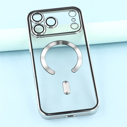 Lens Glass + Magsafe Case for Iphone 17 Pro Max 16 Pro 16E 15 plus 14 13 12 SE 7