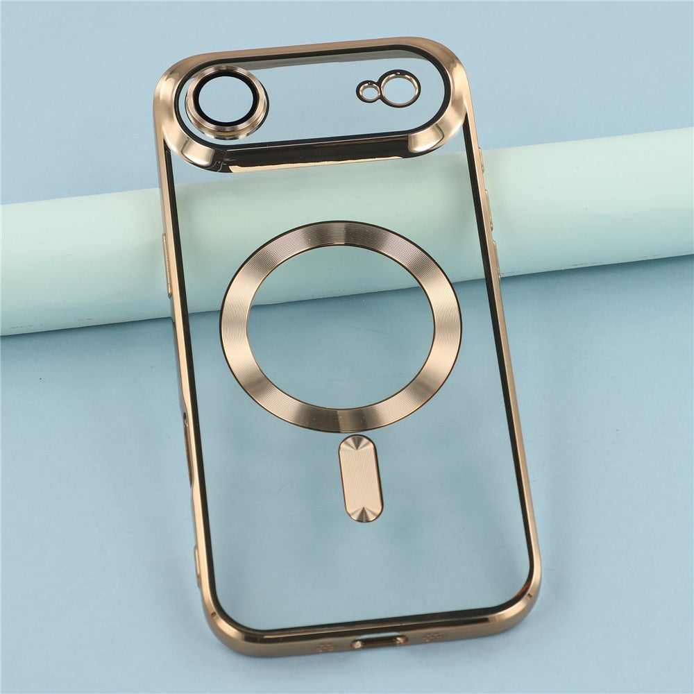 Lens Glass + Magsafe Case for Iphone 17 Pro Max 16 Pro 16E 15 plus 14 13 12 SE 7