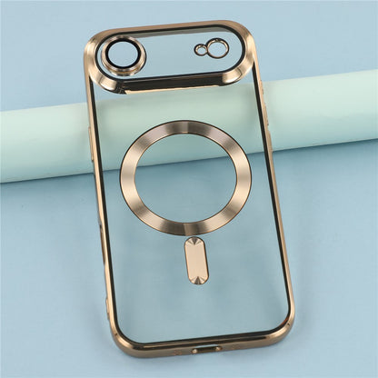 Lens Glass + Magsafe Case for Iphone 17 Pro Max 16 Pro 16E 15 plus 14 13 12 SE 7