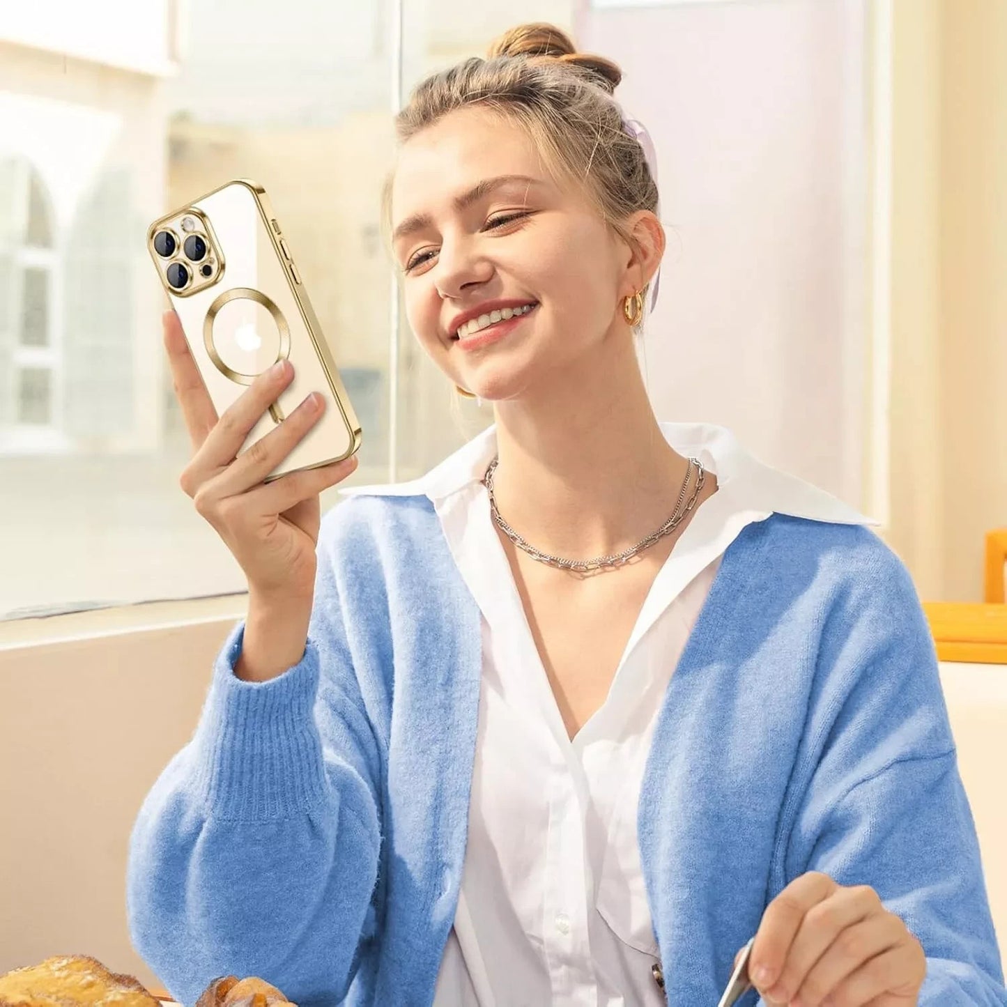 Lens Glass + Magsafe Case for Iphone 17 Pro Max 16 Pro 16E 15 plus 14 13 12 SE 7